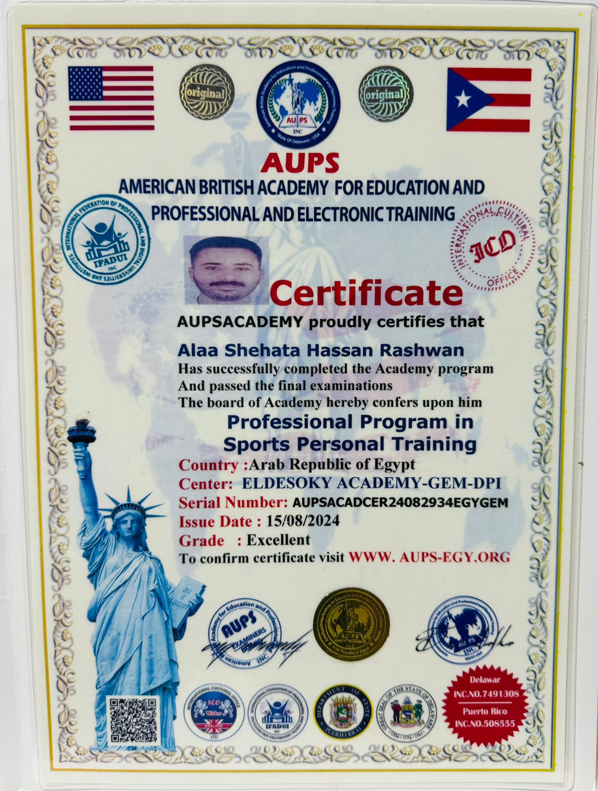 certificate 1