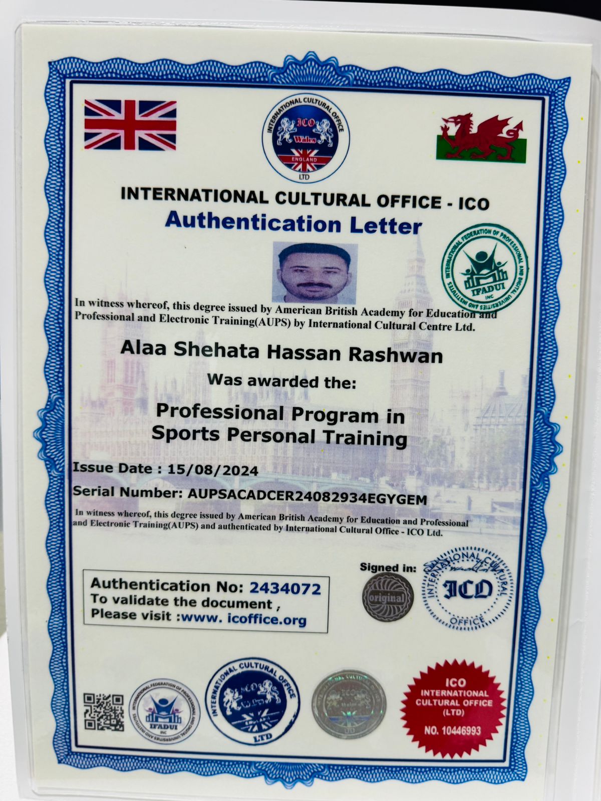 certificate 4